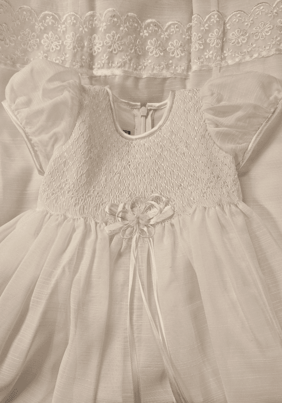 Hovedbilde Johanna Dåpskjole  uten lue 